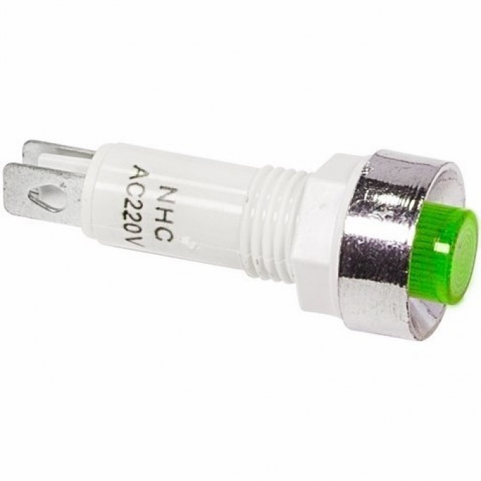 Индикатор REXANT 10 220V c отражателем зеленый 36-4752 Индикатор REXANT 10 220V c отражателем зеленый 36-4752