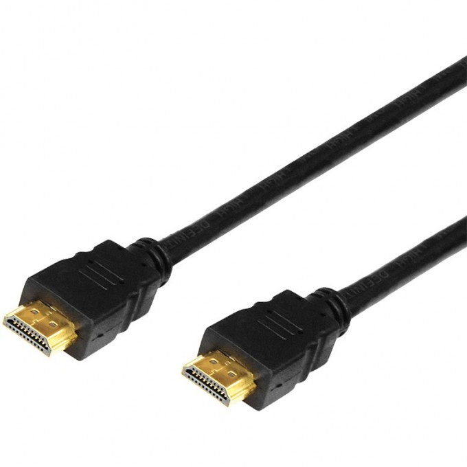 Кабель REXANT HDMI - HDMI 1.4 gold 1 метр 17-6202 Кабель REXANT HDMI - HDMI 1.4 gold 1 метр 17-6202