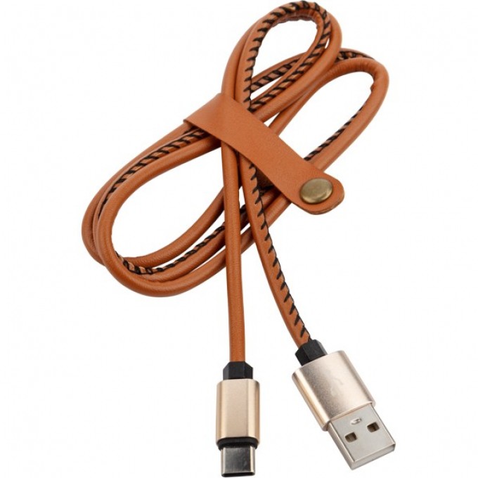 Кабель REXANT USB - Type-C 2A коричневый 1 м 18-1897 Кабель REXANT USB - Type-C 2A коричневый 1 м 18-1897