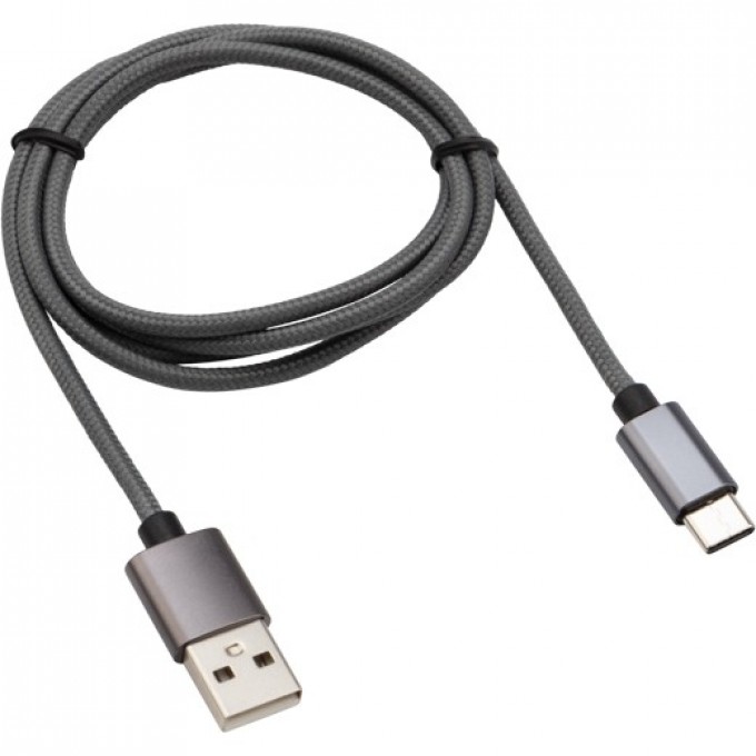 Кабель REXANT USB - Type-C 3A нейлон 1 м 18-1896 Кабель REXANT USB - Type-C 3A нейлон 1 м 18-1896