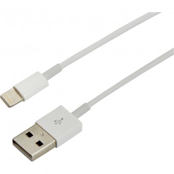 Кабель USB-Lightning REXANT для iPhone PVC 1 м, белый Кабель USB-Lightning REXANT для iPhone PVC 1 м, белый