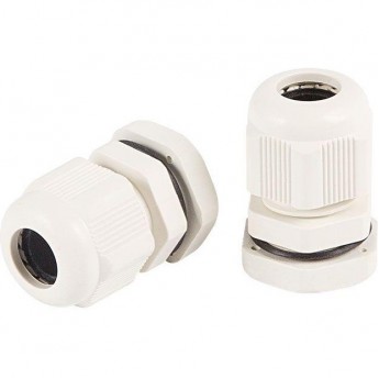 Кабельный ввод REXANT PG-13,5 (6-12мм) серый, (2 шт/уп)