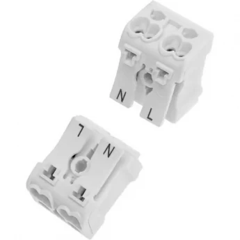 Клемма REXANT пружинная соединительная КСП 2-полюсная (100 шт./уп.) Клемма REXANT пружинная соединительная КСП 2-полюсная (100 шт./уп.)