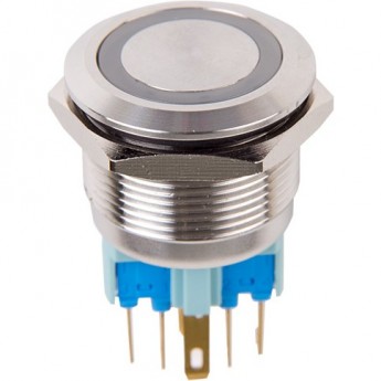 Кнопка антивандальная REXANT 22 250В б/фикс подсветка зеленая Кнопка антивандальная REXANT 22 250В б/фикс подсветка зеленая