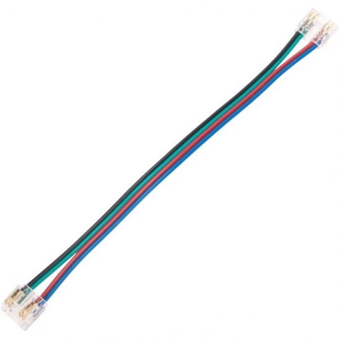 Коннектор REXANT I-образный гибкий для светодиодной ленты RGB COB 10мм 148-108 Коннектор REXANT I-образный гибкий для светодиодной ленты RGB COB 10мм 148-108
