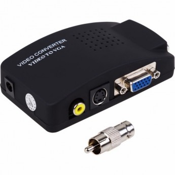 Конвертер REXANT BNC\RCA + s-video на VGA Конвертер REXANT BNC\RCA + s-video на VGA