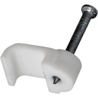 Крепеж кабеля REXANT плоский 8 х 3 мм, 50 шт.