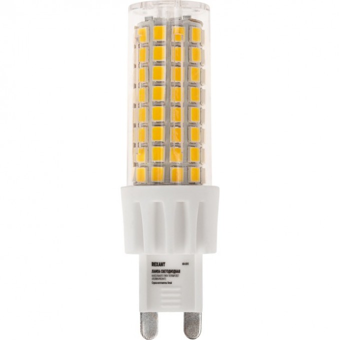 Лампа светодиодная REXANT JD-CORN REXANT G9 230 В 7 Вт 2700 K капсульного типа 604-5018 Лампа светодиодная REXANT JD-CORN REXANT G9 230 В 7 Вт 2700 K капсульного типа 604-5018