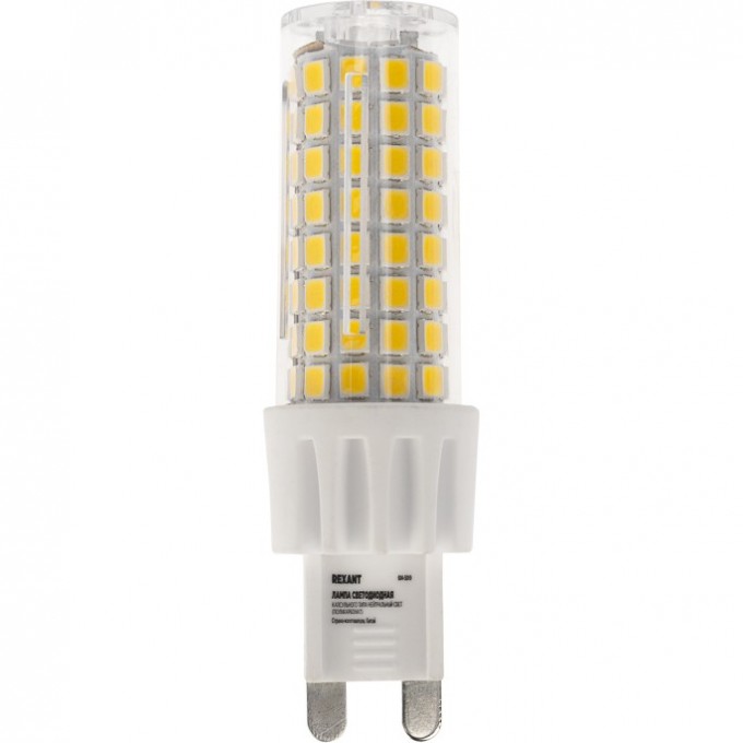 Лампа светодиодная REXANT JD-CORN REXANT G9 230 В 7 Вт 4000 K капсульного типа 604-5019 Лампа светодиодная REXANT JD-CORN REXANT G9 230 В 7 Вт 4000 K капсульного типа 604-5019