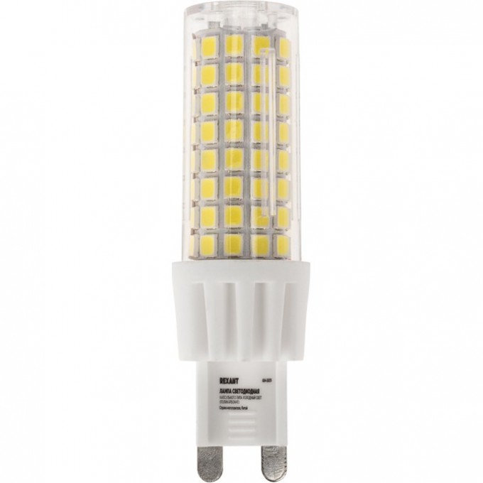 Лампа светодиодная REXANT JD-CORN REXANT G9 230 В 7 Вт 6500 K капсульного типа 604-5020 Лампа светодиодная REXANT JD-CORN REXANT G9 230 В 7 Вт 6500 K капсульного типа 604-5020