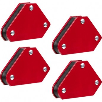 Магнитный угольник-держатель REXANT для сварки набор 4 шт. на 4 кг Магнитный угольник-держатель REXANT для сварки набор 4 шт. на 4 кг