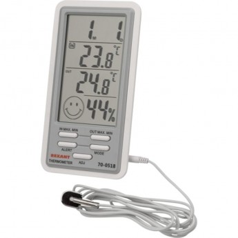 Метеостанция с выносным датчиком REXANT 70-0518 Метеостанция с выносным датчиком REXANT 70-0518