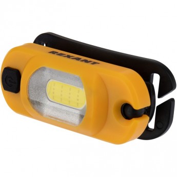 Налобный фонарь REXANT поворотный встроенный аккумулятор