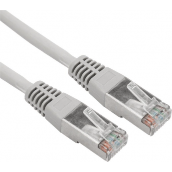 Патч-корд REXANT S/FTP 6A (10G), RJ45-RJ45, неэкранированный, 28AWG, LSZH, серый, 3 м