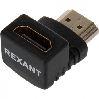 Переходник REXANT аудио гнездо HDMI - штекер HDMI угловой (1шт)