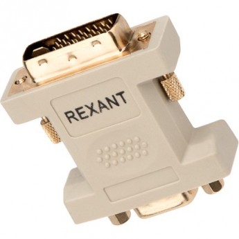 Переходник REXANT штекер DVI-I - гнездо VGA