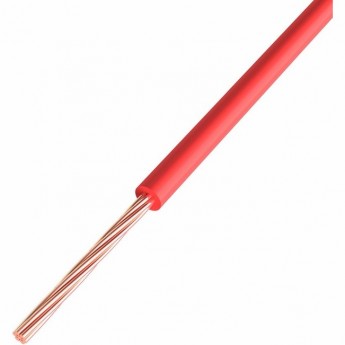 Провод ПГВА REXANT 1х0.75 мм² Cu красный 200 м Провод ПГВА REXANT 1х0.75 мм² Cu красный 200 м