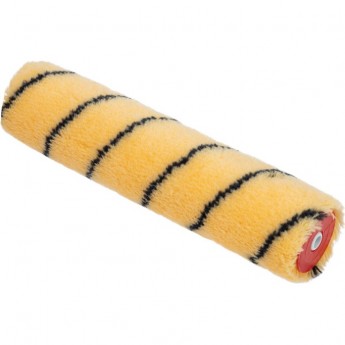 Ролик сменный REXANT полиакрил желтый с черной полосой, ворс 11 мм, ширина 240 мм Ролик сменный REXANT полиакрил желтый с черной полосой, ворс 11 мм, ширина 240 мм