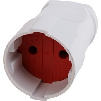 Розетка разборная REXANT без з/к 10А белая Розетка разборная REXANT без з/к 10А белая