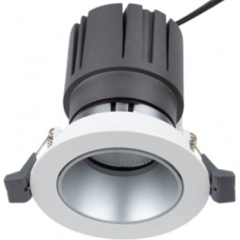 Светильник встраиваемый поворотный REXANT HORECA DARK LIGHT с антиослепляющим эффектом 12 Вт 4000 К LED SILVER