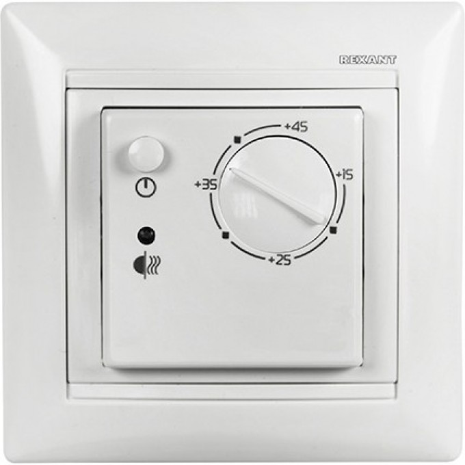 Терморегулятор механический REXANT RX-308B бежевый 51-0563 Терморегулятор механический REXANT RX-308B бежевый 51-0563